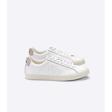 Veja ESPLAR LEATHER Men's Sneakers White | CA 308JPQ